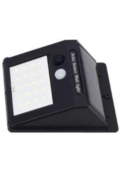 Pazariz Solar Sensörlü Duvar Tipi Led Aplik Güneş Enerjili - Resim 3