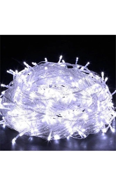 Pazariz 10 M 100 Led Yılbaşı Led Beyaz Işık ürün görseli 1