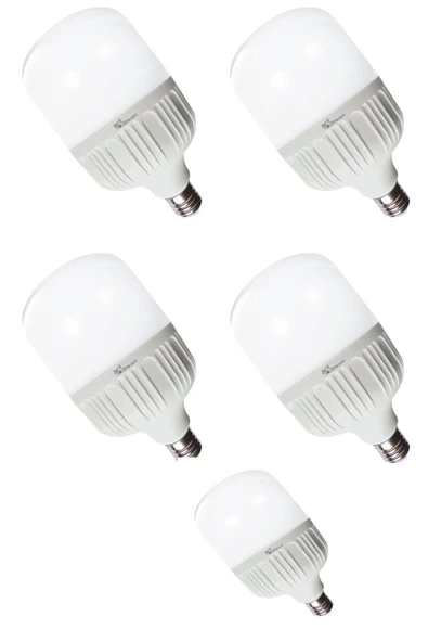 Pazariz Led Torch Ampul 50 Watt Beyaz Işık Aydınlatma Lambası 5 Ad