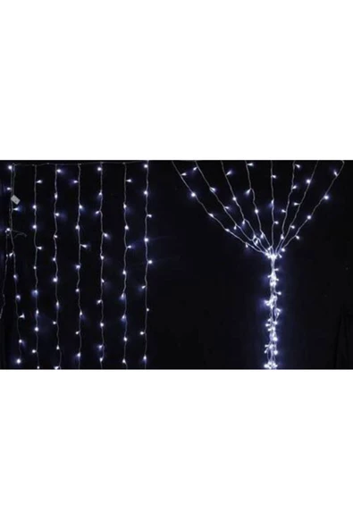 Pazariz 100 Ledli Beyaz Yılbaşı Ağacı Işığı Led Ampül - Resim 3