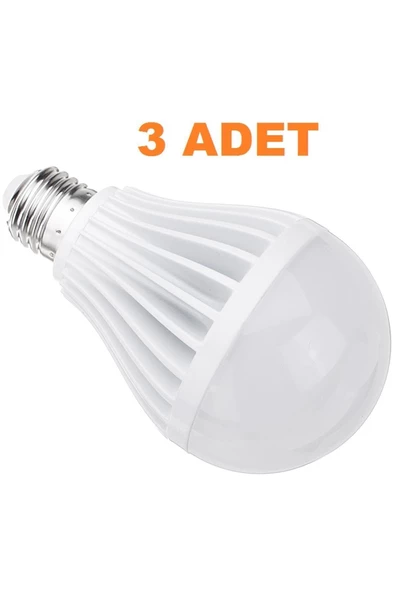 Pazariz 9w Enerji Tasarruflu Led Ampul ( 3 Adet ) - Resim 3
