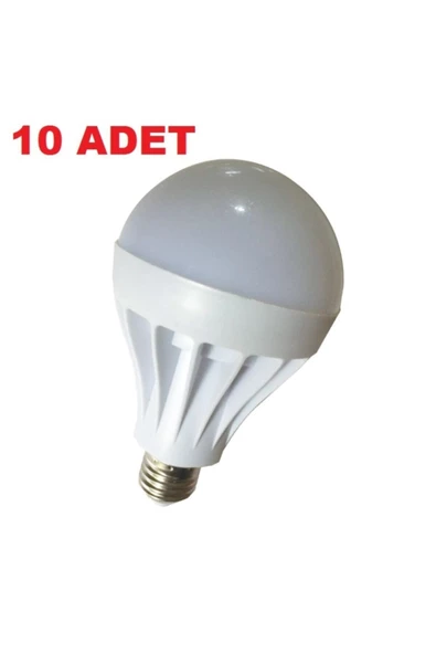 Pazariz 7w Enerji Tasarruflu Led Ampul ( 10 Adet )