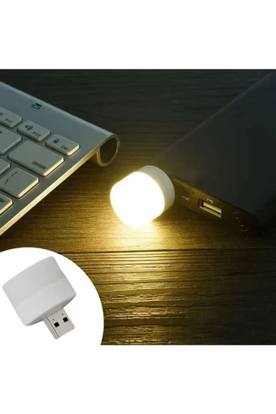 Pazariz Mini Boy Usb Aydınlatma Led Göz Korumalı Okuma Işığı Mini Led Kolay Kullanılabilir Usb Gece Lambası