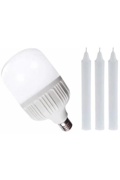 Pazariz 50w Led Ampul Mum Seti 715288