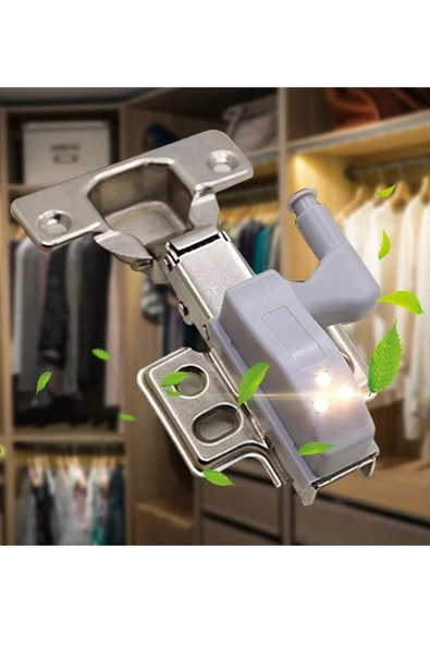 Pazariz Yeni Model Z Sensörlü 2 Li Gardrop Mutfak Dolabı Çekmece Aydınlatıcı Led Işık- - 3