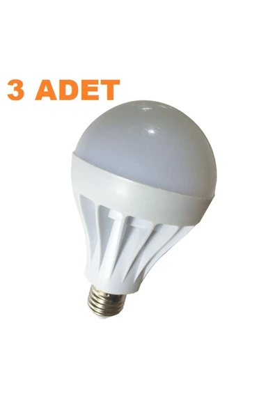 Pazariz 9w Enerji Tasarruflu Led Ampul ( 3 Adet )