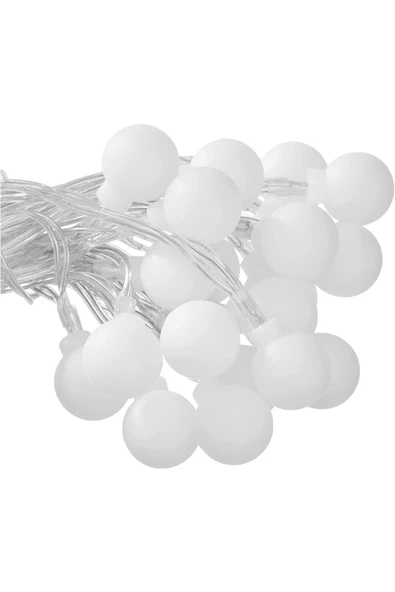 Pazariz Led Işıklı Dize Ampul Top Dizeleri 6 Metre Yd1027 - 2