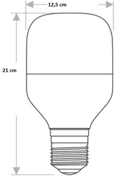 Pazariz Ct-4262 50w/6400k Led Ampul Beyaz 6 Adet - 2