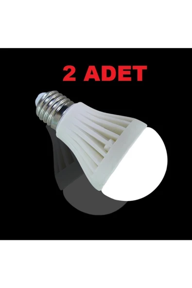 Pazariz 7w Enerji Tasarruflu Led Ampul 2 Adet - Resim 3