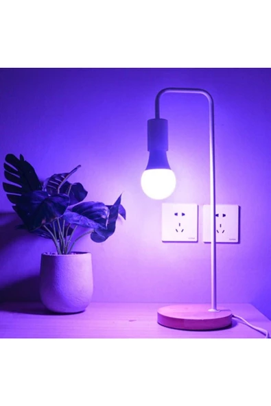 Pazariz 9w Uzaktan Kumandalı 15 Farklı Renk Seçenekli Led Ampul - Resim 2