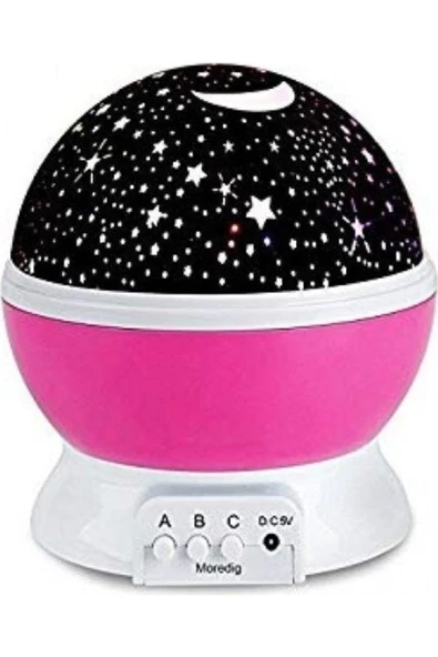 Pazariz Dönen Star Master Renkli Yıldızlı Gökyüzü Projeksiyon Gece Lambası - Resim 3