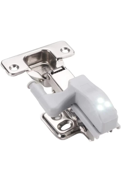 Pazariz Gardrop Mutfak Dolap Içi Sensörlü Led Işık Aydınlatma 2li Menteşe Üstü Enerji Tasarruf Lamba - 3