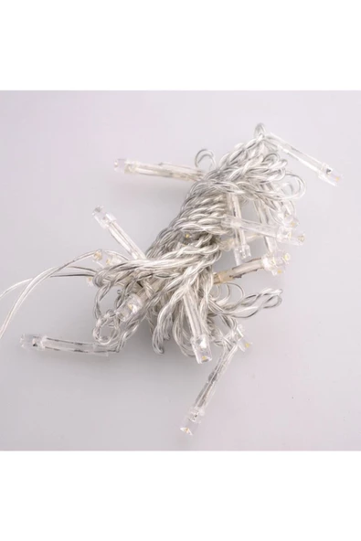 Pazariz 100 Ledli 8 Fonksiyonlu 10 m Led Aydınlatma Dekor Lambası - Resim 2