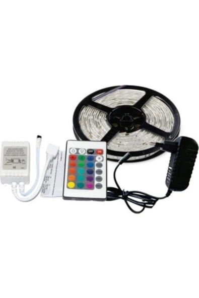 Pazariz Rgb Kumandalı Led Şerit Seti 4.5mt
