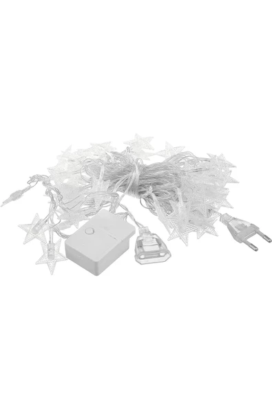 Pazariz Fişli Led Işıklı Yıldızlar Aniyonlu La Ev Aydınlatma 4 Metre YD1509 ürün görseli 1