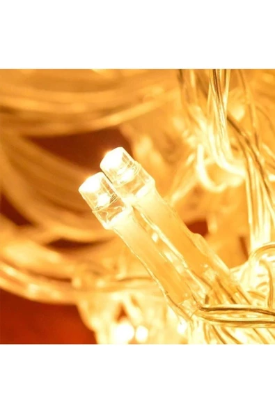 Pazariz 320 Led 8 Fonskiyonlu Dekoratif Led Günışığı Perde 2x2mt - 2