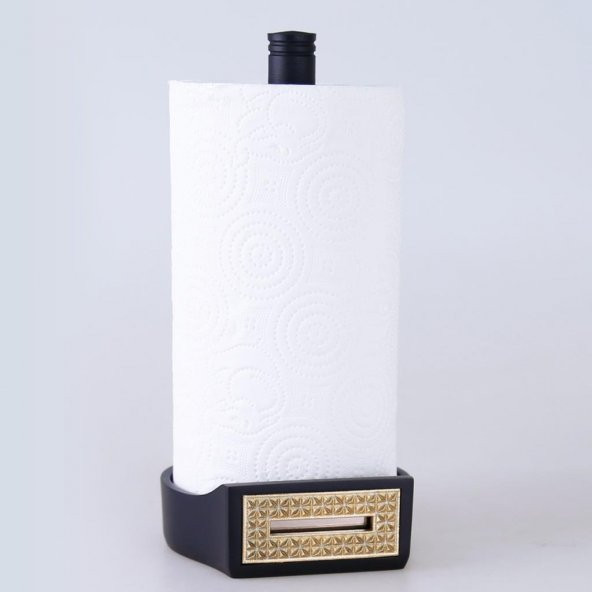 Selim Dekor Portofino Kağıt Havluluk Siyah Altın