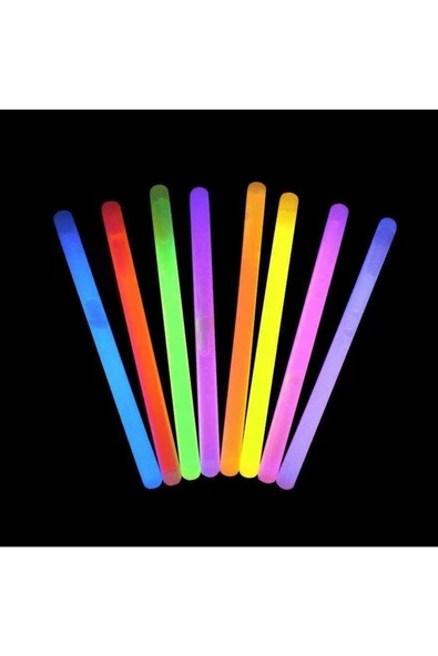 Pazariz Fosforlu Çubuk Glow Stick 15 Li Paket