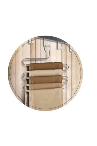 Pazariz Ak065 5 Katlı Pantolon Askısı - 2