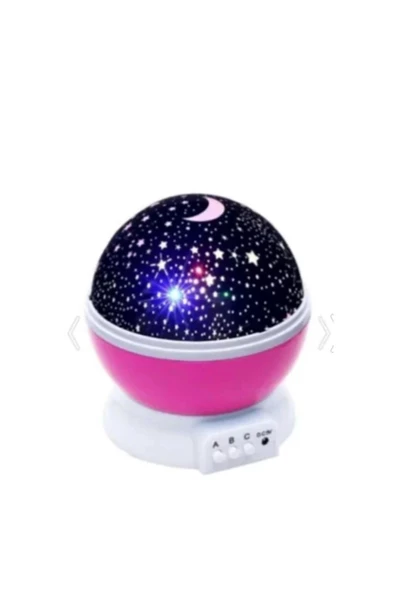 Pazariz Dönen Gece Lambası Çok Renkli Ve Pembe ürün görseli