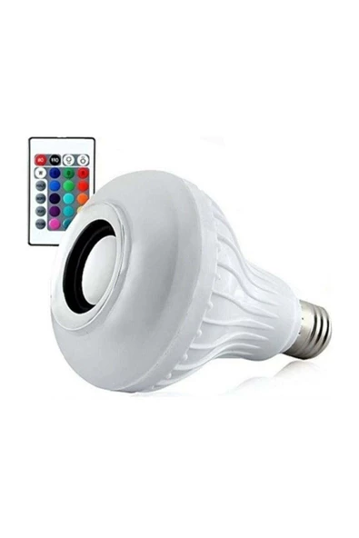 Pazariz Kumandalı Bluetooth Disco Ampul Rgb - Resim 3