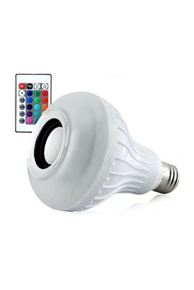 Pazariz Kumandalı Bluetooth Disco Ampul RGB - Resim 3