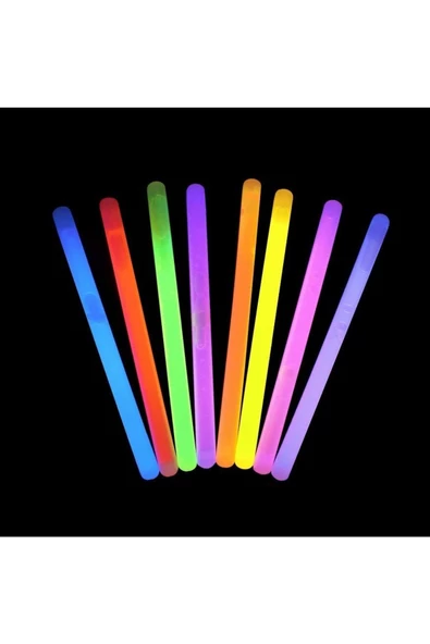 Pazariz Fosforlu Çubuk Glow Stick 15 Li Paket ürün görseli 1