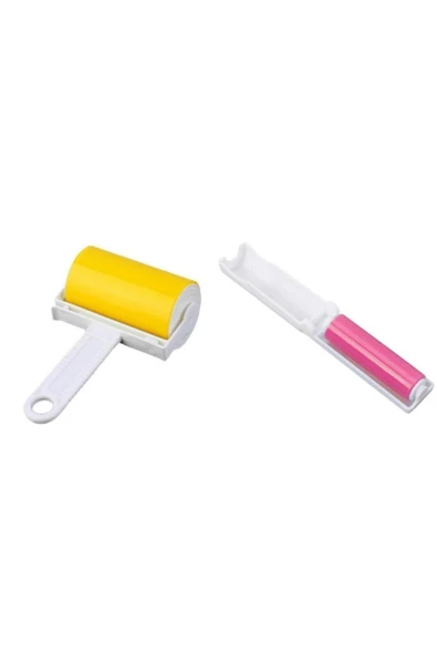 Pazariz Tüy Ve Toz Alma Rulo Seti - Sticky Budy Model 2 - Sarı - 1