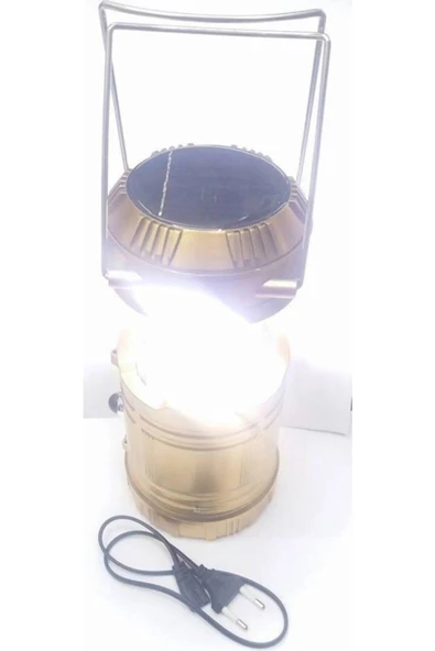 Pazariz Solar Kamp Lambası 6 Led , Usb - 2