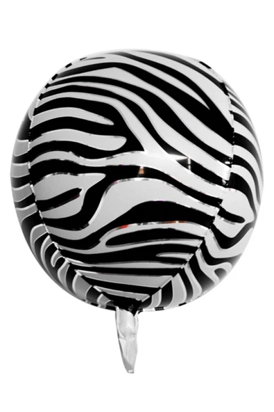Pazariz Fırsat Ayı Folyo Balon Zebra