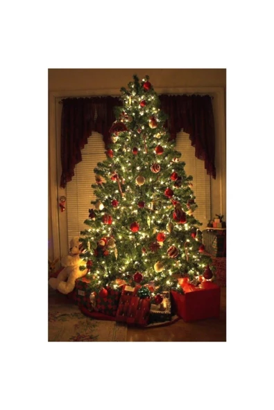 Pazariz 10mt Rgb 100 Led Fişli Noel Parti Yılbaşı Ağaç Dekoratif Aydınlatma Lambası Animasyonlu Süsleme ürün görseli 1