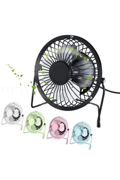 Pazariz Metal Usb Mini Vantilatör ürün görseli 1