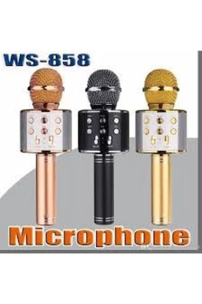 Pazariz Karaoke Mikrofon Bluetooth Hoparlör Usb Giriş - 2