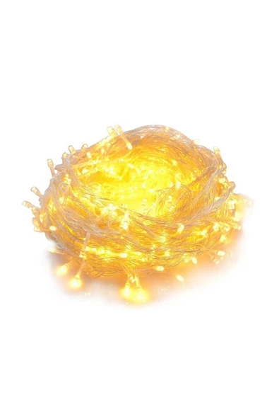 Pazariz 100 Led Fişli Yılbaşı Ağacı Dekoratif Aydınlatma Lambası 10mt ürün görseli