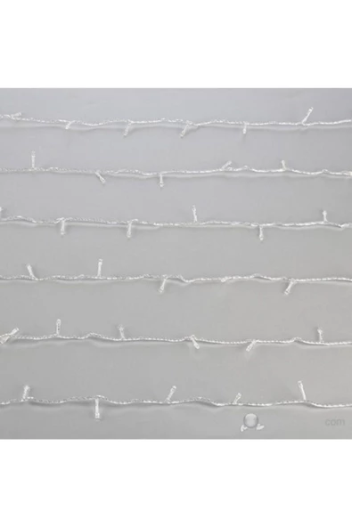 Pazariz 10mt Günışığı 100 Led Fişli Noel Parti Yılbaşı Ağaç Dekoratif Aydınlatma Lambası Animasyonlu Süsleme - Resim 2