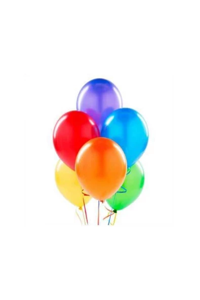 Pazariz Renkli Balon – 25 Adet-