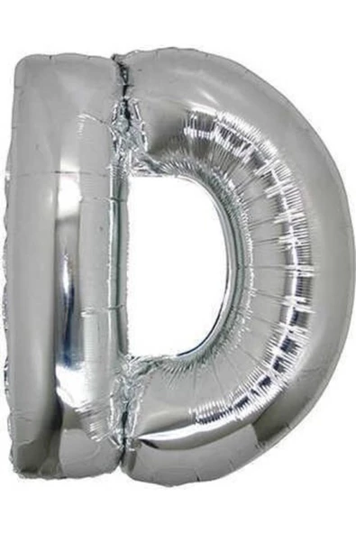 Pazariz Fırsat Ayı D Folyo Balon Gümüş 100 Cm Helyum Balon Uçan Balon ürün görseli