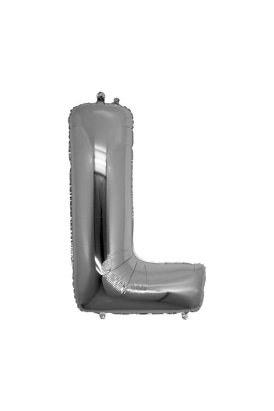 Pazariz Gümüş Rengi Folyo Harf Balon 1 m ürün görseli