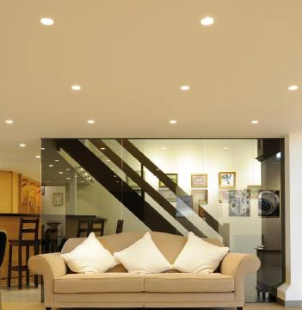 Philips Essential 7W Led Panel Sarı 3000K 10,5 cm - Resim 7