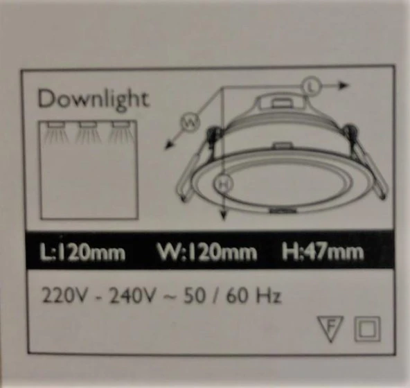Philips Mcslite 10,5 cm Sıva Altı Led Spot Sarı - Resim 5