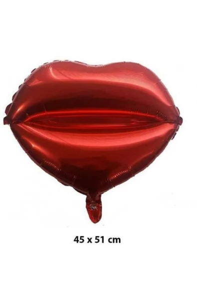 Pazariz Fırsat Ayı Dudak Folyo Balon 45x51cm ürün görseli