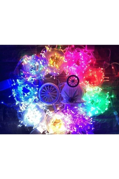 Pazariz 100 Ledli Yılbaşı Kamp Parti Led Günışığı Işık Süs 10 Metre Parti Le - 3