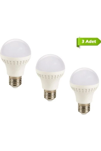 Pazariz 5w Enerji Tasarruflu Led Ampul ( 3 Adet) - Resim 2