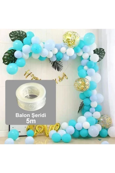 Pazariz Balon Zincir Yapma Aparatı Balon Kemeri Balon Şerit Aparatı 5 Met ürün görseli