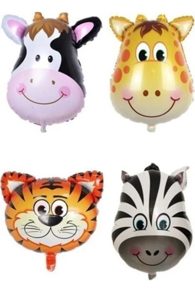 Pazariz Fırsat Ayı 100 Adet Balon + 5 Adet Safari Folyo Balon Ve Balon Zinciri Set ürün görseli