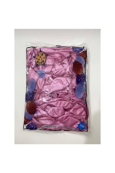 Pazariz Fırsat Ayı Balon - Pembe Metalik Balon - 100 Adet ürün görseli