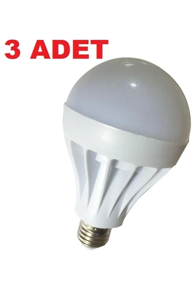 Pazariz 7w Enerji Tasarruflu Led Ampul ( 3 Adet ) - Resim 3