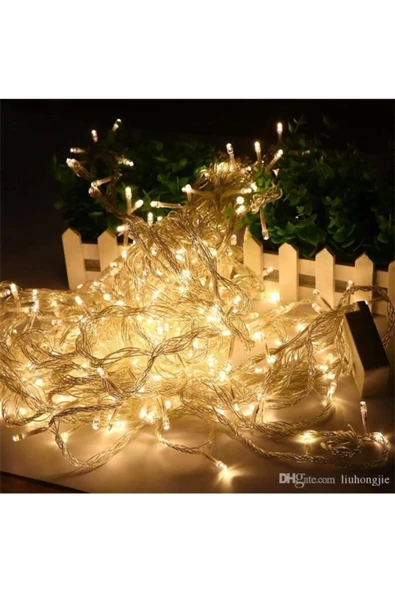 Pazariz 5m  Günışığı 50 Led Fişli Noel Parti Yılbaşı Ağaç Dekoratif Aydınlatma Lambası Animasyonlu Süsleme ürün görseli 1