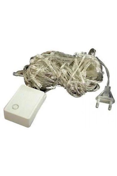 Pazariz 10mt Yeşil 100 Led Fişli Noel Parti Yılbaşı Ağaç Dekoratif Aydınlatma Lambası Animasyonlu Süsleme - Resim 3