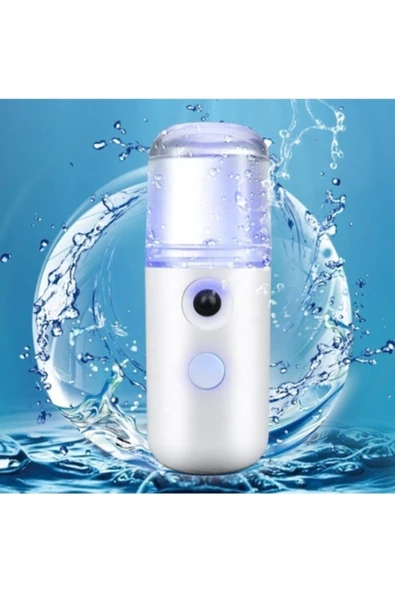 Pazariz Portakal Yağı 30ml Nano Mini El Buhar Püskürtücü Serinletici Aromaterapi Difüzör